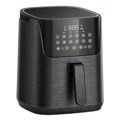 5.5L 6.5L 7L freidora de aire Pequeños aparatos de cocina Horno sin aceite Acero inoxidable Digital inteligente