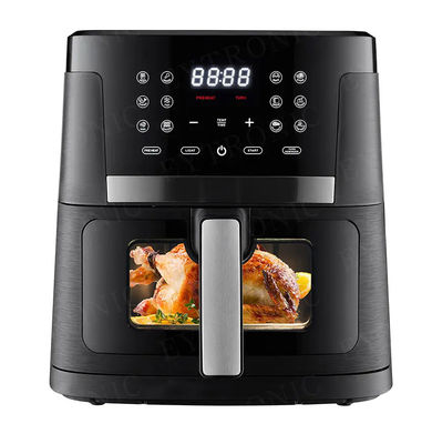 Fritera de aire digital compacta y inteligente 6.5L 7L Ventana visual nueva Freidora De Aire eléctrica con Wifi