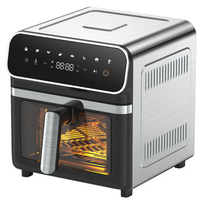 Horno Anbolife 15L Multifunción Cocina eléctrica inteligente Control digital de calefacción hacia arriba + abajo