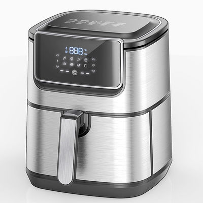 Aplicación de cocina freidora de aire digital con pantalla táctil multifuncional