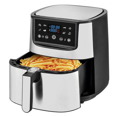 Aplicación de cocina freidora de aire digital con pantalla táctil multifuncional