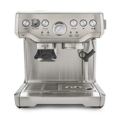Máquina de café automática comercial Máquina de café de acero inoxidable 1200W
