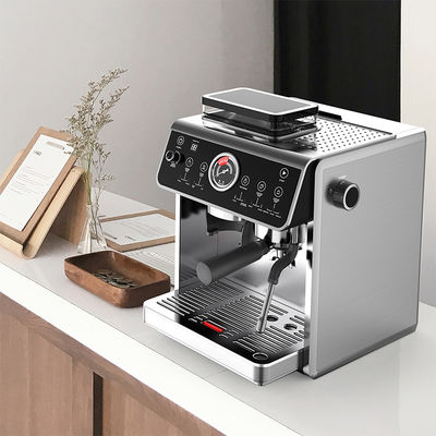 Máquina de café profesional inteligente totalmente automática máquina de expreso con varita de vapor para el hogar