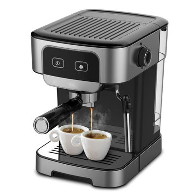 Máquina de café inteligente multifuncional de 15 bares con espuma de leche