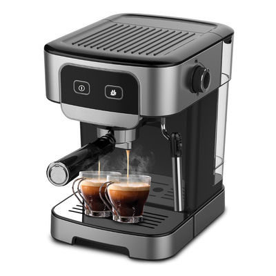 Máquina de café inteligente multifuncional de 15 bares con espuma de leche