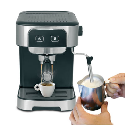 Máquina de café inteligente multifuncional de 15 bares con espuma de leche