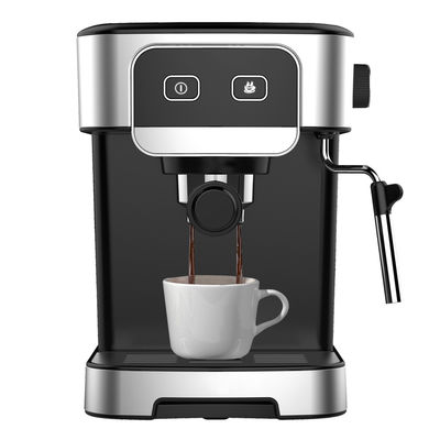 Máquina eléctrica de café inteligente de 15 bares con espuma de leche