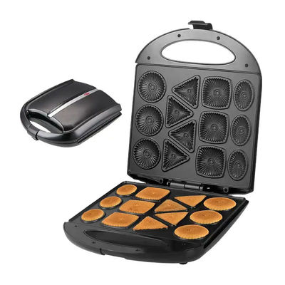 4 panqueques huevo núcleo personalizado Waffle Maker redondo para el hogar individual niños pastel horneado