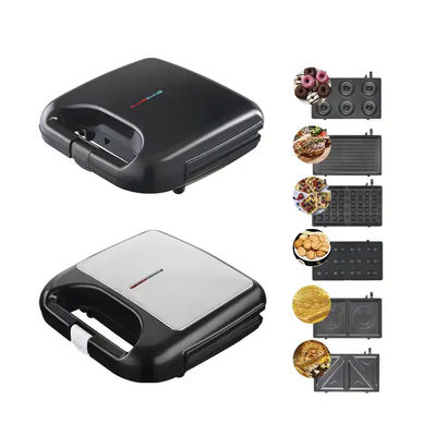 Multifunción 9 7 8 6 5 4 3 en 1 Mini Waffle Maker eléctrico desmontable Pan de desayuno