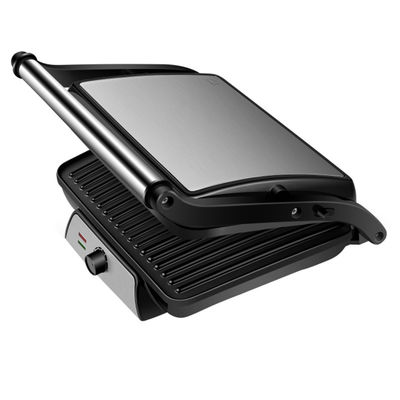 Grill de barbacoa de 4 rebanadas de interior desmontable Prensa Panini con control de botón