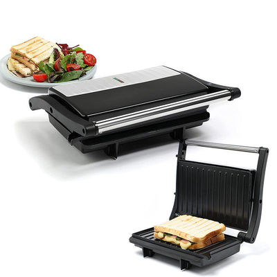 Grill de prensa eléctrica de cocina pequeña 5 4 3 en 1 Grill de sartén de freír dividido