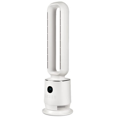 Ventilador de torre oscilante sin cuchillas de control remoto digital de tres velocidades silencioso