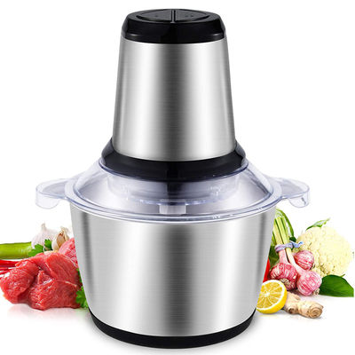 Mini mezclador de carne chopper alimento eléctrico vegetal de acero inoxidable molinillo de carne