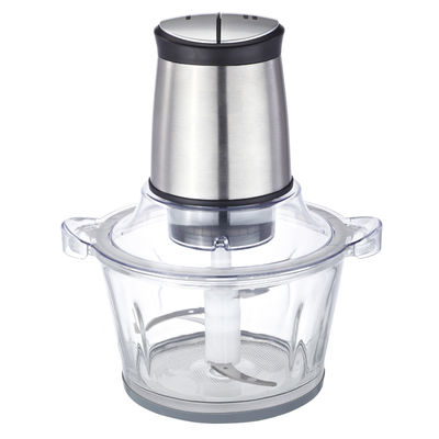 Mini mezclador de carne chopper alimento eléctrico vegetal de acero inoxidable molinillo de carne