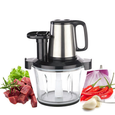 Comida de carne y verduras Mini mezclador eléctrico de acero inoxidable 400W