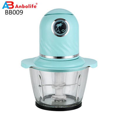 Mezcladora de alimentos portátil de acero inoxidable de 0,8L para carne, verduras, frutas y nueces