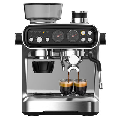 Máquina de café eléctrica de café profesional potente de 15/20bar bomba de presión capuchino Latte molinilla hecha de plástico duradero