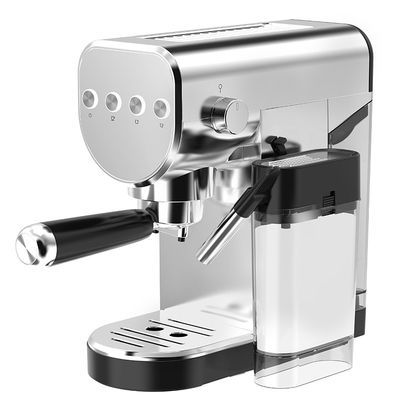 Máquina semiautomática de café con espuma de leche manual para café con leche