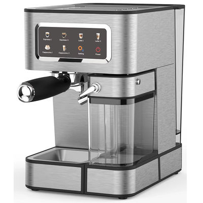 Máquina semiautomática de café con espuma de leche manual para café con leche
