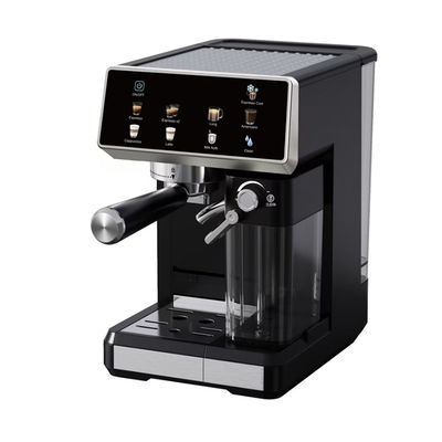 Máquina semiautomática de café con espuma de leche manual para café con leche