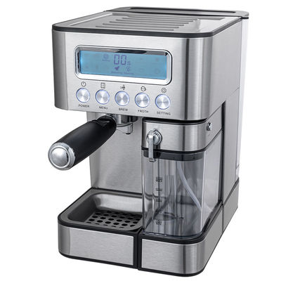 Máquina semiautomática de café con espuma de leche manual para café con leche