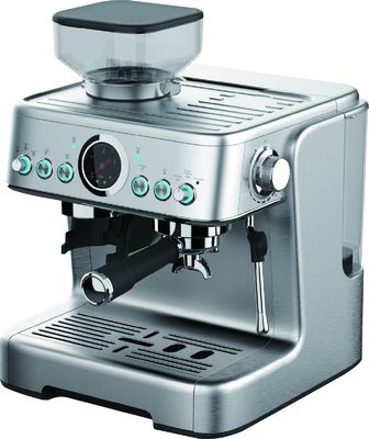 20 Bar Máquina de expreso italiano Casilla de acero inoxidable cepillado