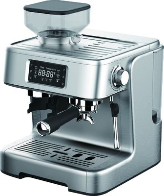 20 Bar Máquina de expreso italiano Casilla de acero inoxidable cepillado