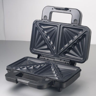 2 trozos de relleno profundo de waffle Sandwich Maker Grill BBQ desmontable Revestimiento antiadherente para cocinar cocinas Grill eléctrico parrillas