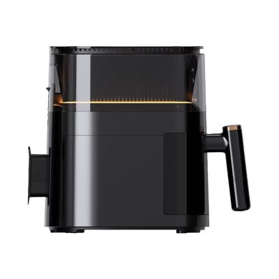 5L de acero inoxidable multifuncional pequeño Smart Cuadrado saludable horno de freidora eléctrica de aire para uso doméstico