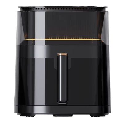 5L de acero inoxidable multifuncional pequeño Smart Cuadrado saludable horno de freidora eléctrica de aire para uso doméstico