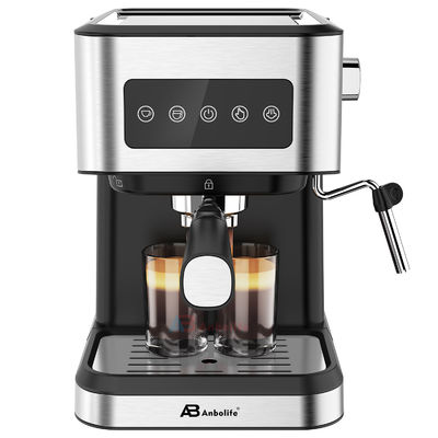 Anbo Control de pantalla táctil máquina automática de capuchino 20 bar