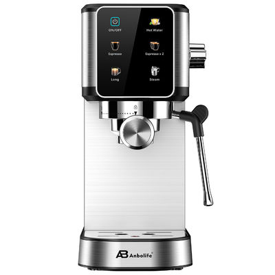 Anbo Control de pantalla táctil máquina automática de capuchino 20 bar