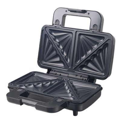 2 rebanadas de relleno profundo Sandwich Maker Desmontable Donut Pancake Maker BBQ Grill Revestimiento antiadherente Aplicación de cocina de cocina