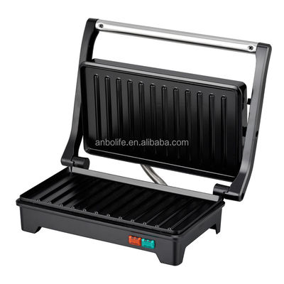 2000W Display Digital Electric Cooktop Cool Touch Safe Handle con bandeja de goteo para la recolección de aceite Las parrillas y parrillas eléctricas