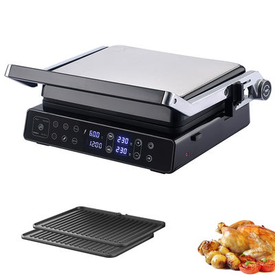 Opción de sonda de temperatura para uso doméstico de 2000w Digital Electric Cooktop con placa PTFE desmontable y control de altura