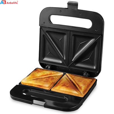2 rebanadas de relleno profundo Sandwich Maker Desmontable Donut Pancake Maker BBQ Grill Revestimiento antiadherente Aplicación de cocina de cocina