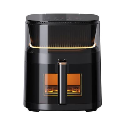 5 l de acero inoxidable multifunción pequeña freidora de aire horno Smart Cuadrado saludable eléctrico para uso doméstico