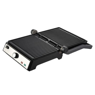 Contacto eléctrico BBQ Parrilla sin humo Aparato de cocina para el hogar Desmontable 4/6 Parrilla Panini
