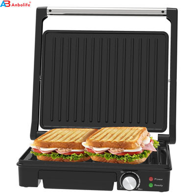 Contacto eléctrico BBQ Parrilla sin humo Aparato de cocina para el hogar Desmontable 4/6 Parrilla Panini