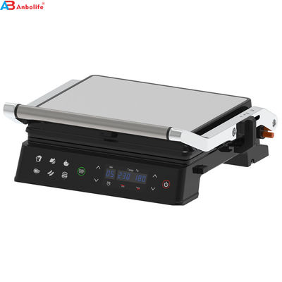 Contacto eléctrico BBQ Parrilla sin humo Aparato de cocina para el hogar Desmontable 4/6 Parrilla Panini