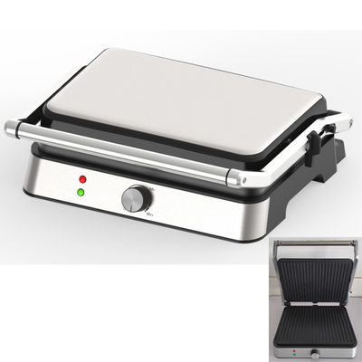 2000W eléctrico digital de gran contacto barbacoa parrilla sin humo aparato de cocina para el hogar desmontable 4/6 rebanada Panini Maker