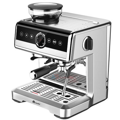 Anbo pantalla táctil Italia ULKA bomba máquina de café expreso multifunción con molinilla