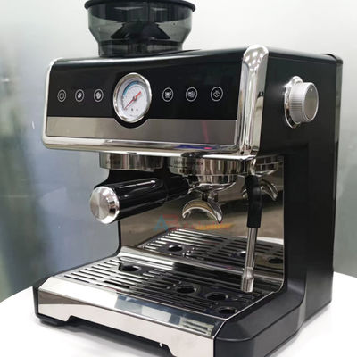 Anbo pantalla táctil Italia ULKA bomba máquina de café expreso multifunción con molinilla