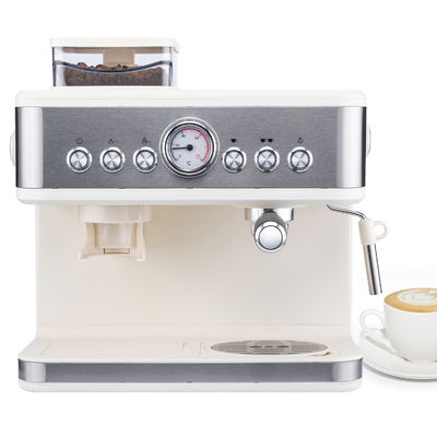 Anbo pantalla táctil Italia ULKA bomba máquina de café expreso multifunción con molinilla