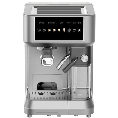 Anbo Control de pantalla táctil grande Cappuccino Espresso máquina de café multifuncional con molinilla