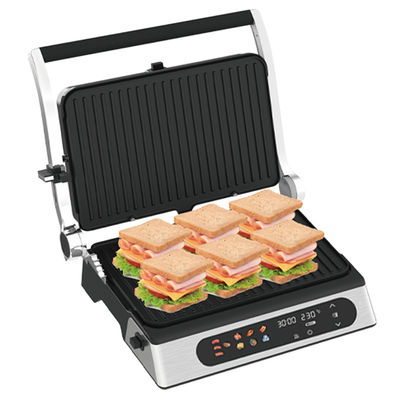 2200w Desmontable 4/6 Parcela Panini Hacedor con sonda