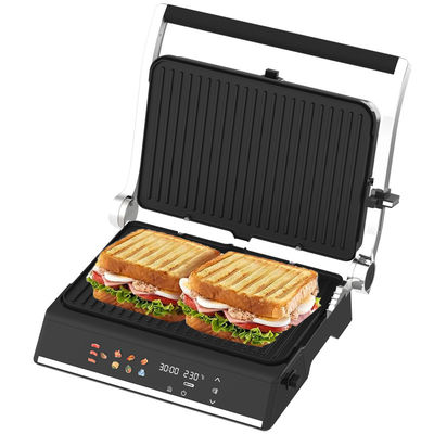 2200w Desmontable 4/6 Parcela Panini Hacedor con sonda