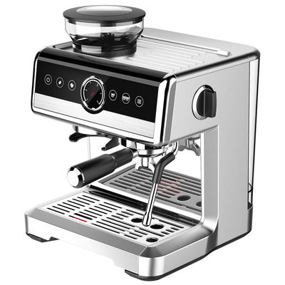 Cafetera espresso Anbolife de 15 bares con molinillo desmontable