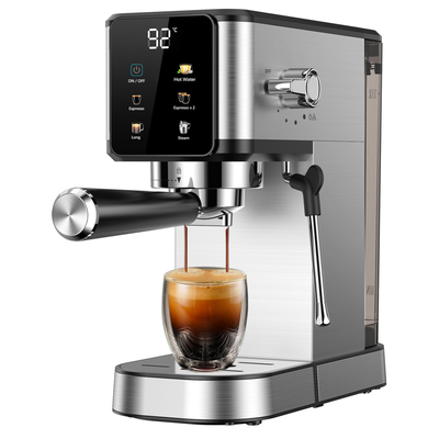 Anbolife BC5383 20 bar Máquina de café semi-automática con depósito de leche