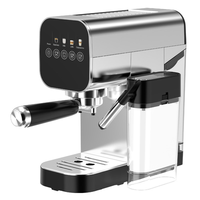 Anbolife BC5383 20 bar Máquina de café semi-automática con depósito de leche